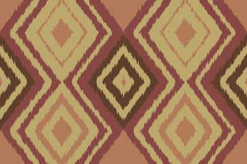 Fabric ethnic tribal pattern art. Ethnic ikat seamless pattern. American and Mexican style. Design for background, wallpaper, illustration, fabric, clothing, carpet, textile, batik, embroidery.