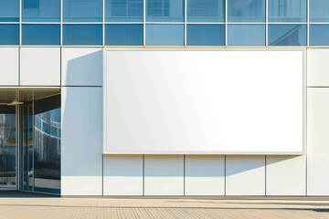 Building outdoor billboard sign png  mockup, transparent design