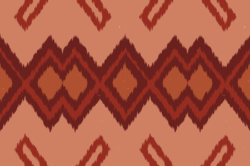 Fabric ethnic tribal pattern art. Ethnic ikat seamless pattern. American and Mexican style. Design for background, wallpaper, illustration, fabric, clothing, carpet, textile, batik, embroidery.