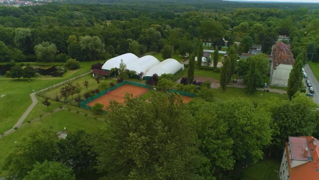 Tennis Courts Slupsk Korty Tenisowe Oxford Aerial View Poland
