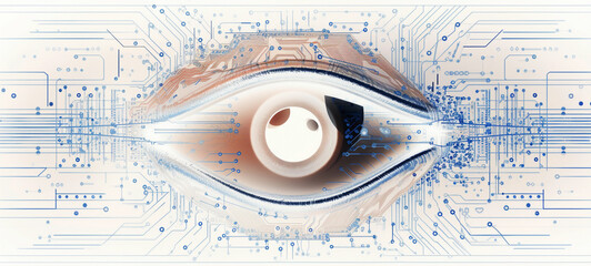 The digital human eye, generative AI
