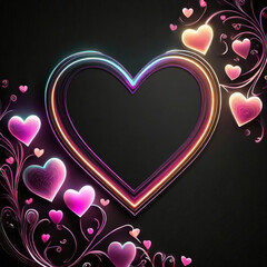 valentine heart background