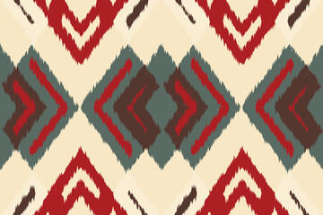 Traditional tribal or Modern native thai ikat pattern. Geometric ethnic background for pattern seamless design or wallpaper.