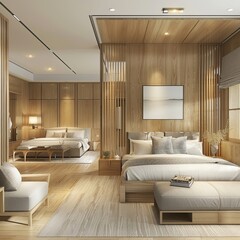 luxury apartment comfortable suite lounge