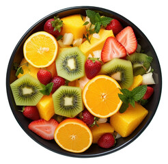 PNG Tropical Fruit Salad fruit salad strawberry - obrazy, fototapety, plakaty