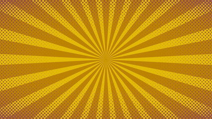Sunburst background set Vintage background vector illustration  Artwork