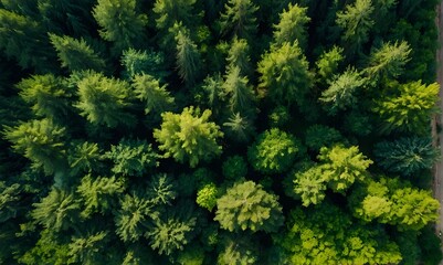 view of forest greenery, trees as means of absorption carbon, oxygen enhancement concept, save the trees save the globe, world environmental day April