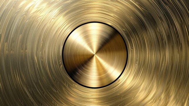 Shiny gold geometric metal texture adds elegance and sophistication, Ai Generated.