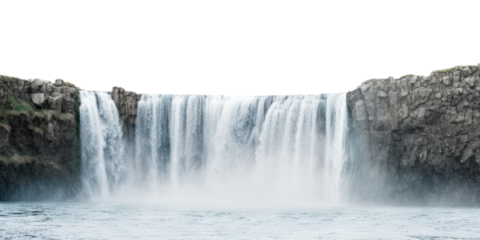 PNG Waterfall nature landscape outdoors