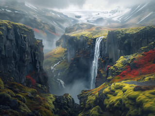 Breathtaking Waterfalls in Iceland