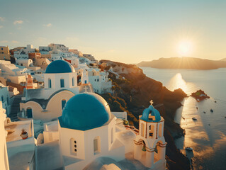 Santorini Sunset, Greece_