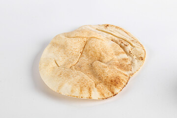 Traditional eastern round pita bread