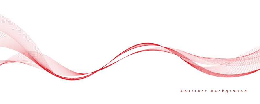 abstract red wave background
