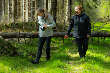 Two women got lost in the forest 04.01.2024 Zina,Latvia