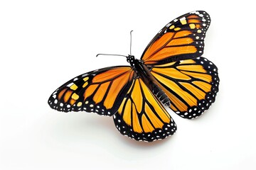 Fototapeta premium Monarch Butterfly, bliss, Awe-inspiring, Close-up,Top View View, 
