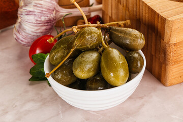 Marinated Caper Berries snack appetiser