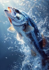 Ai pesce che schizza fuori dall'acqua 01
