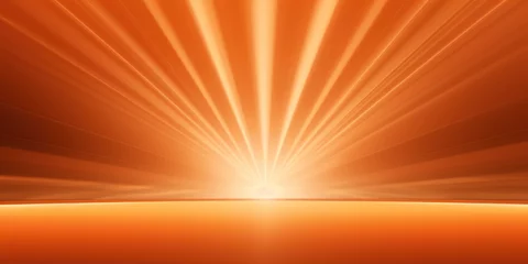 Stof per meter 3D rendering of light orange background with spotlight shining down on the center. © GalleryGlider