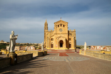 Obraz premium Basilica ta’ Pinu, Gozo, Malta 