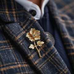 Lapel Pin and Brooch 
