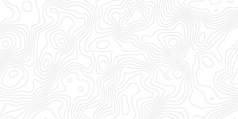 White topography and topology map texture vector