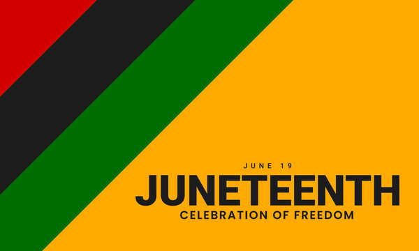 Juneteenth Day, celebration freedom. Juneteenth Independence Day, June 19. Vector illustration
