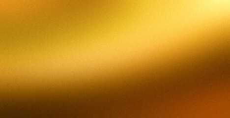 Gold orange wave , template empty space , rough grainy noise grungy texture color gradient rough abstract background shine bright light and glow