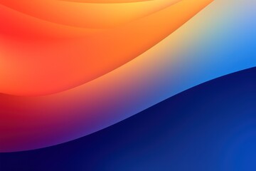 abstract gradient background, orange navy blue and rainbow colors, minimalistic