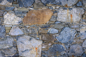 Old brick wall, stone wall, Old Town 2