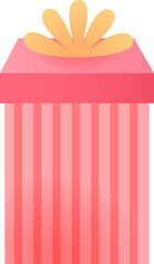 Striped Gift Box