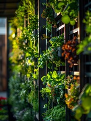 Vertical Garden Proposals and Urban Farming for Revitalizing City Centers