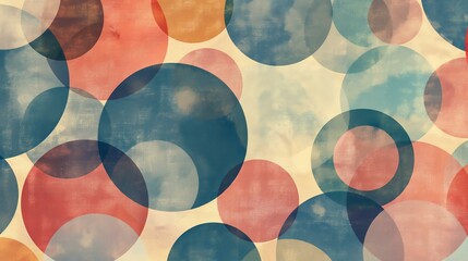A colorful background with many different colored circles. The circles are of various sizes and colors, and they are scattered throughout the image. Scene is vibrant and playful