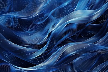blue abstract digital futuristic vector illustration technology background