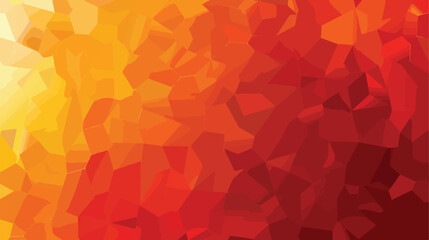 Dark Orange vector abstract mosaic backdrop. Brand ne - obrazy, fototapety, plakaty