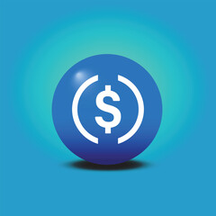 Popular Cryptocurrency Logos icon Set Vector