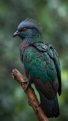 black crowned pigeon