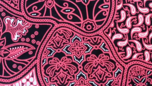 batik pattern from indonesia