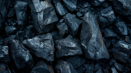 coal is a black substance that is used in many different - obrazy, fototapety, plakaty