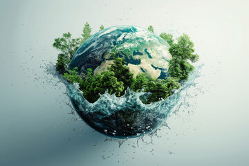 planète terre, eau, environnement, écologie