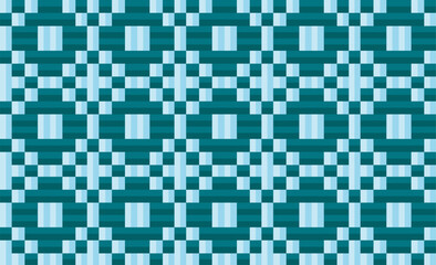 Seamless traditional woven pattern called Anyaman
