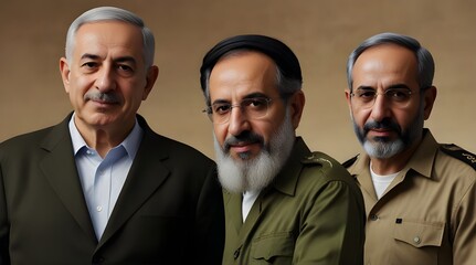 Israel vs Iran Military Power Comparison Which Country .Generative AI - obrazy, fototapety, plakaty