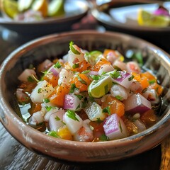 vegetable salad in a bowl