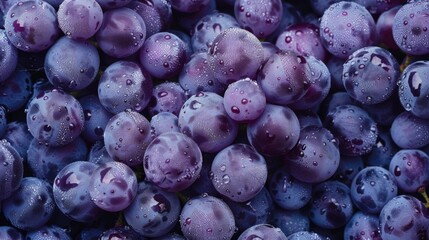 A Bunch of Fresh Grapes