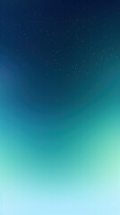 Abstract turquoise and green gradient background with blur effect, northern lights. Minimal gradient texture for banner design