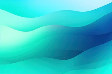 Plexiglas foto achterwand Abstract violet and green gradient background with blur effect, northern lights. Minimal gradient texture for banner design. Vector illustration © GalleryGlider