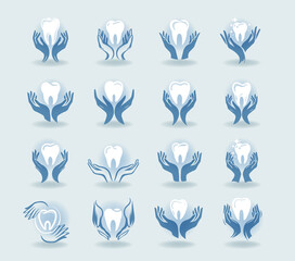 Deontological technologies, dental care, a set of design elements