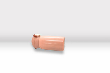 Pink Water Bottle Thermos Mockup 3D