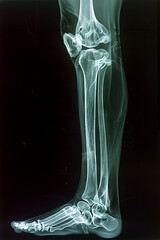 Radiography of the leg