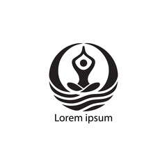 yoga logo design
