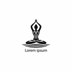 yoga logo design